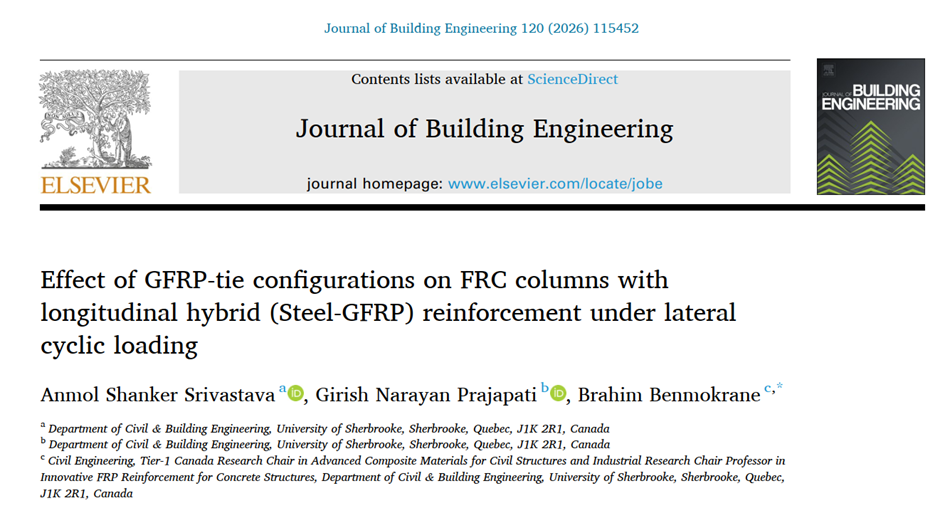Effect of GFRP-Tie Configurations on FRC Columns with Longitudinal Hybrid (Steel-GFRP) Reinforcement under Lateral Cyclic Loading — figure 1