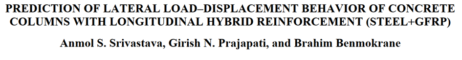 Prediction of Lateral Load–Displacement Behavior of Concrete Columns with Longitudinal Hybrid Reinforcement (Steel + GFRP) — figure 1